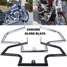 Highway Bars Engine Guard Crash Bar For Harley Softail Slim Fatboy FLS 2000-2017