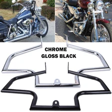 Highway Engine Guard Crash Bar For 2000-2017 Harley Heritage Softail FatBoy FLST