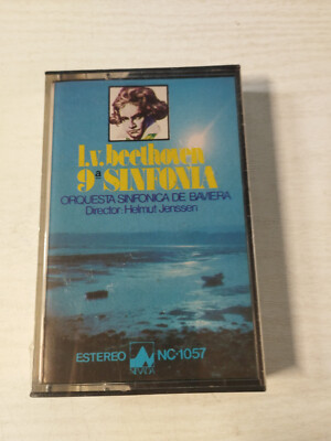 Beethoven Sinfonia N 9 Helmut Jenssen Orquesta Baviera - Cassette Nueva