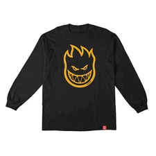 Spitfire Wheels Longsleeve Shirt Bighead Black/Gold