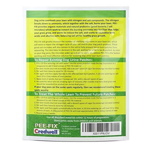 PEE-FIX dog urine neutraliser grass lawn patch repair treatment - Picture 4 of 5
