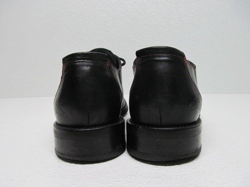 John Fluevog Sea Angel Contrast Stitch Black Leather Oxford Men's Size 9 - Picture 8 of 13