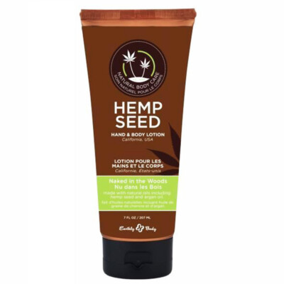 EB Body Lotion Naked in Woods 7 oz Tube Hemp Seed Hand Moisturizer | eBay