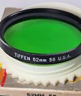 Tiffen 52mm 56 #56 Green Glass Color Conversion Lens Filter Lightens Skin Tones