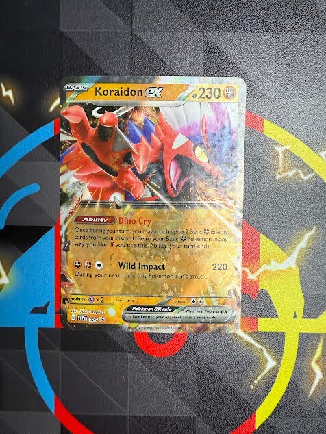 Koraidon Ex 29 Black Star Promo Scarlet adn Violet Pokemon TCG Near Mint