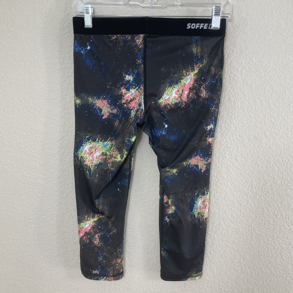 Soffe Dri Womens Medium Low Rise Athletic Crop Leggings eBay