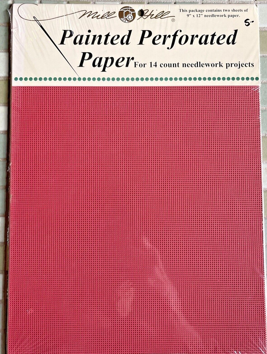 Colored Perforated Papers Two 2 Color Perforated Paper