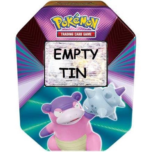 Pokemon TCG Empty Tin Empty Storage Box Trading Card Storage Collectors Tin - Picture 5 of 39