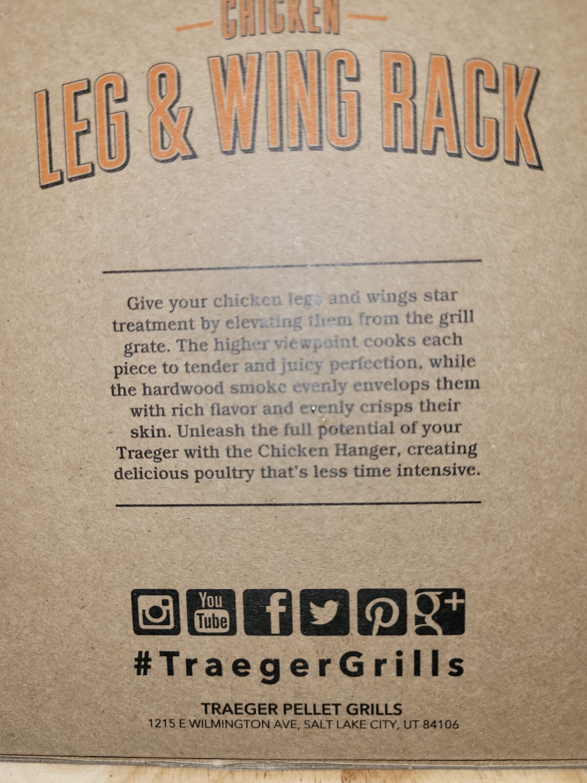 NEW Traeger GrillsStainless Steel 12 Leg Bays Chicken Hanger (BAC326