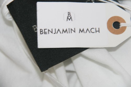 Benjamin Mach 100% Cotton Geometric Graphic T-Shirt Sz Small Retail $59 NWT - Picture 6 of 11