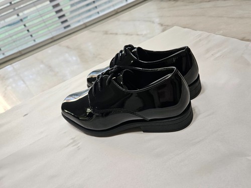 New Joseph & Feiss Kids Black Wedding Formal Tuxedo Dress Children Shoes NWT - Picture 7 of 11