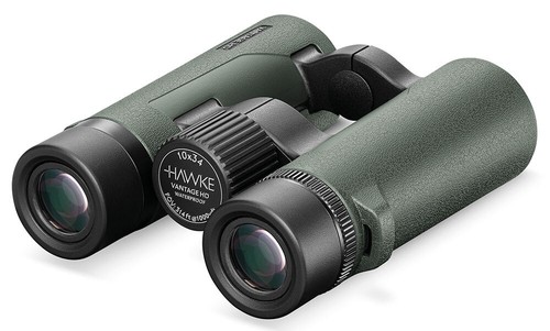 Hawke Vantage HD 10x34 Binoculars Green Bird Watching Nature Hunting #34213 (UK) - Picture 17 of 24