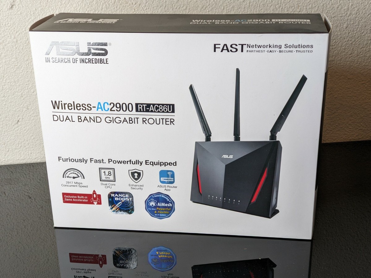 Asus RT-AC86U Dual-band Wireless-AC2900 Gigabit Router