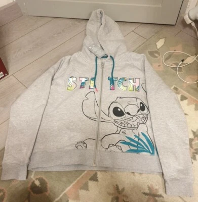 SWEAT / Sweatshirt / Felpa ZIP STITCH PRINTEMPS DISNEY XL Disneyland Paris - Photo 1/4