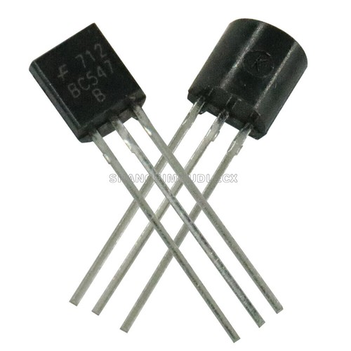 100PCS BC547 TO-92 NPN 45V 0.1A Transistor New - Bild 2 von 3