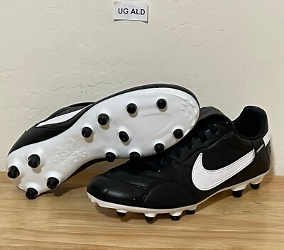ナイキ プレミア3 Nike Premiere III 3 FG Black/White Soccer Cleats Size Men's 7.5