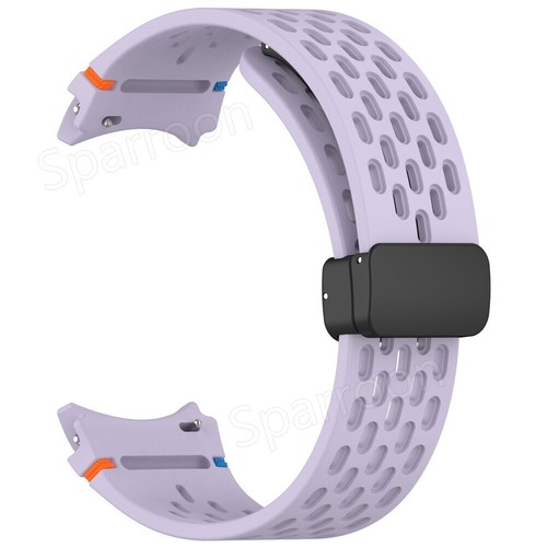Magnetic Silicone Band Strap For Samsung Galaxy Watch 7/6/4/5 Pro 44 40 43 47MM - Picture 43 of 84