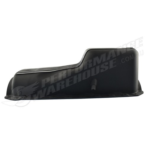 BB Chev 1965-90 Gen.4 Black Finned Aluminium Oil Pan Sump, 396 427 454 - Picture 4 of 5