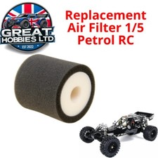 Air Filter for 1/5 Petrol RC Model Foam Fits HPI Rovan RV KM BAJA 5B 5T 5SC LOSI