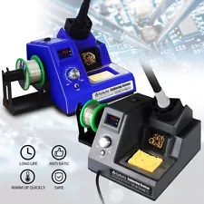 90W SMD Rework Soldering Station Iron Electric Desolder Kit Digital LED Display