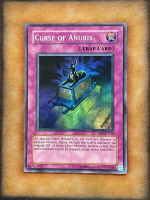 Yugioh Curse of Anubis DR2-EN218 Super Rare NM
