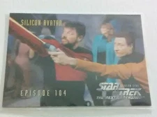 STAR TREK: THE NEXT GENERATION - DATA / RIKER #439 [NM+ Trading Card] 9.8