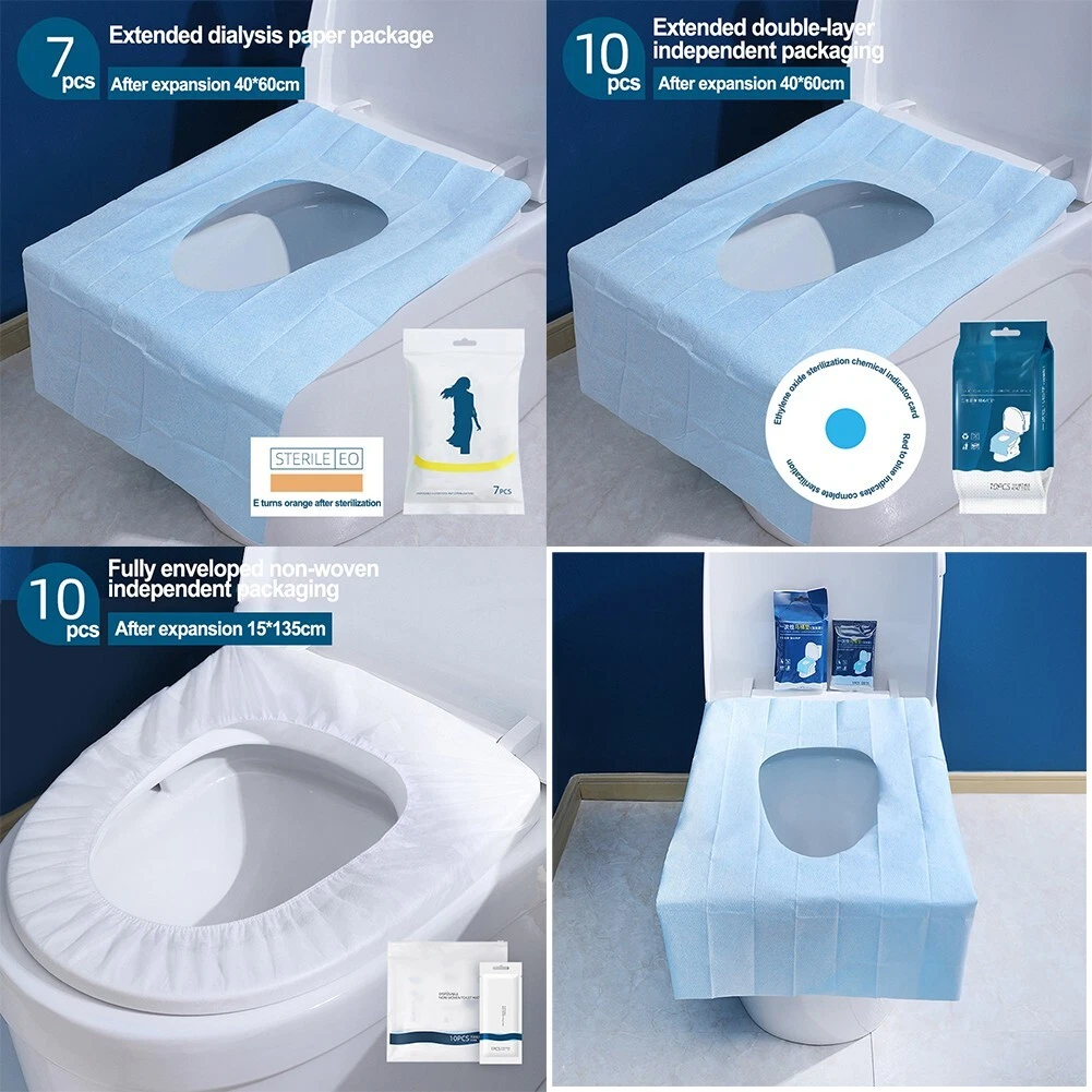 disposable toilet mat