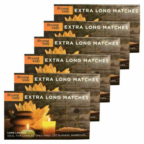 Bryant & May Extra Long Safety Matches Ideal For Fires BBQs