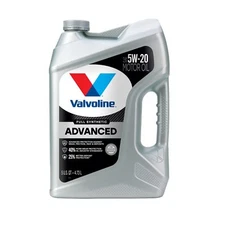 Valvoline Advanced Full Synthetic Motor Oil 5 QT Ultimate Engine Protection