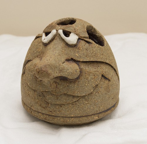Made-in-the-USA Whimsical Stoneware PenHead Pen and Pencil Holder by The Potters - 第 2/5 張圖片