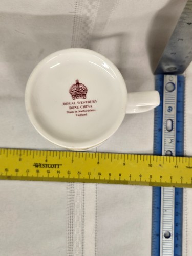 Taza de café Royal Westbury Fine Bone Chin Kitten Cat Inglaterra - Imagen 4 de 4