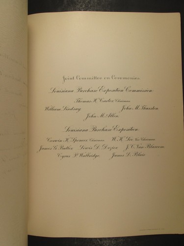 Feria Mundial de San Luis 1904 - Elegante invitación personalizada con sobre, Buchanan - Imagen 5 de 8