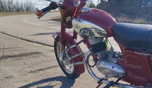 Jawa 250 Type 353 Kyvacka-Panelka Crash Bars - Bild 16 von 17