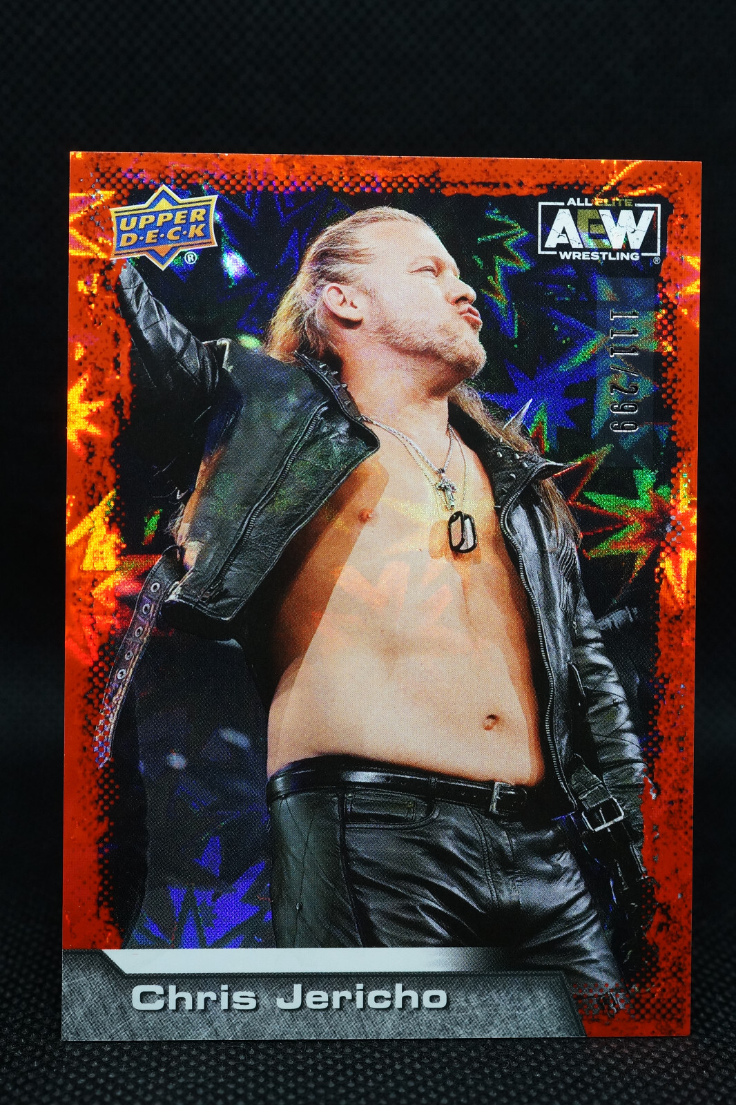 2022 Upper Deck AEW All Elite Wrestling Dynamite 111/299 Chris Jericho #1 GOAT