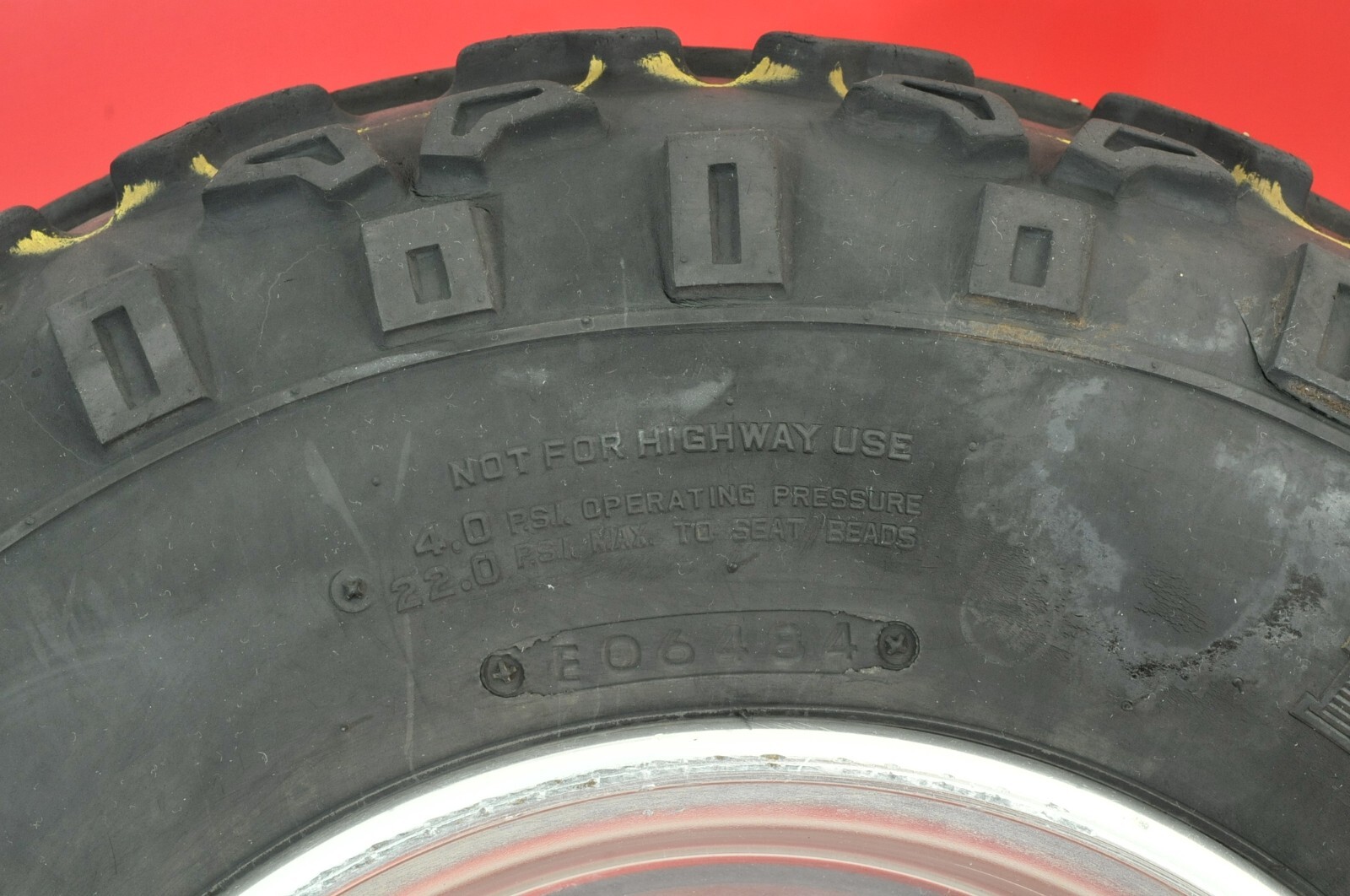 1985 85 Honda ATC 350X ATC350X ATC200X OEM Front Wheel Tire Rim Hub