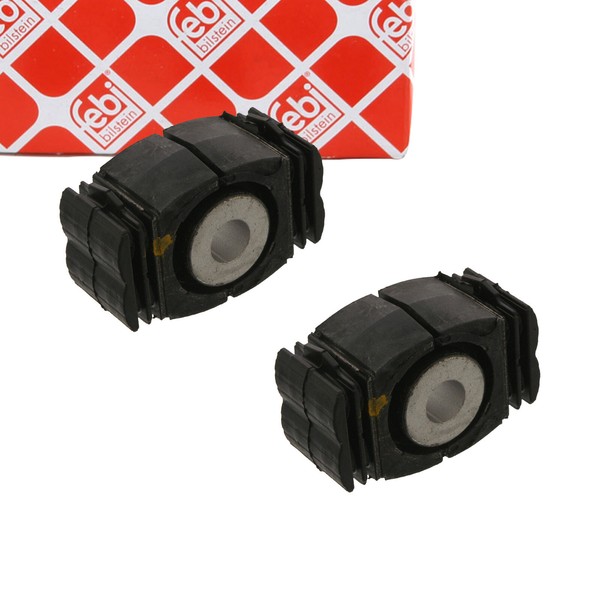 2X febi Querlenkerlager FüR Audi A4 B8 A5 8T 8F A6 C7 A7 4G Q5 8R Hinten AußEn-image