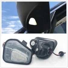 No Error LED Side Mirror Puddle Lights Signal Lamp Kit For EOS Passat B7 CC CO