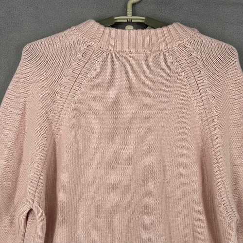 Witchery Jumper Womens Small Pink Wool Cashmere Blend Sweater Ribbed Knit - 第 10/16 張圖片