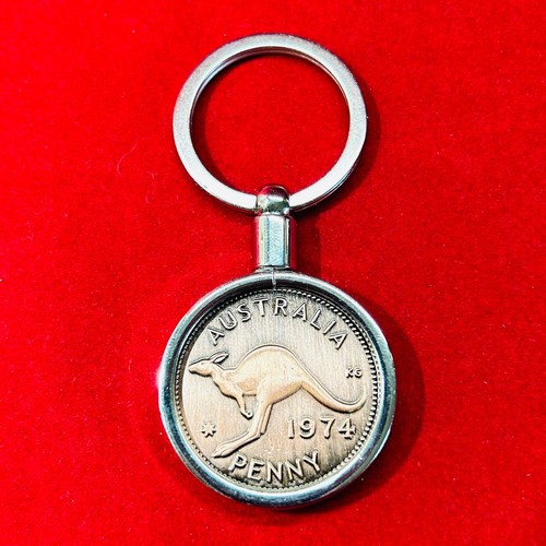 Llavero centavo australiano regalo 21 cumpleaños 2004 regalo aniversario - Imagen 7 de 9