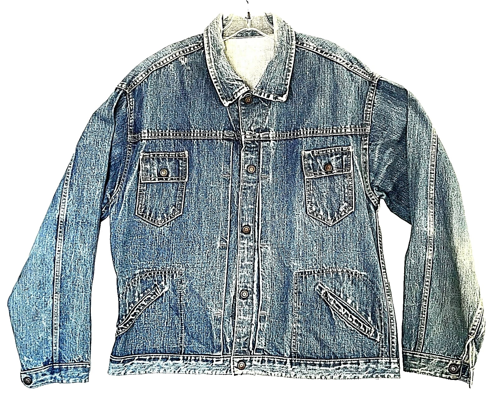 Denim Casual Abrigos y chaquetas abrigos Vintage 1950s para Hombre