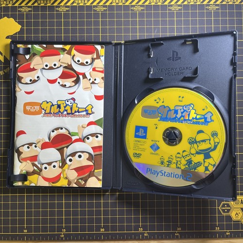 Lot 2 Eye Toy Ape Escape Monkey Mania Pipo Sari 2001 Japan Import Complete - Picture 3 of 5