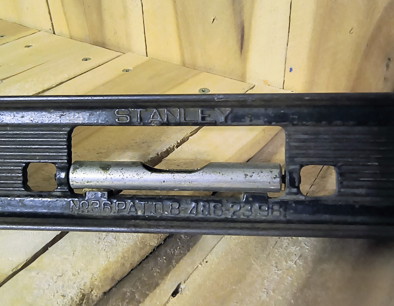 Vintage Machinist Level Stanley No. 36 18" Cast Iron eBay