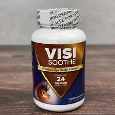 VisiSoothe - Eye Health Formula - 60 Caps - Free Ship - Exp: 06/27