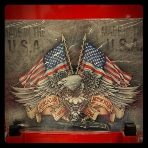Legends Motorcycle EAGLE US FLAG BLECHSCHILD PATRIOTISCH Bar Dekor Metall Poster 1537 - Bild 5 von 8