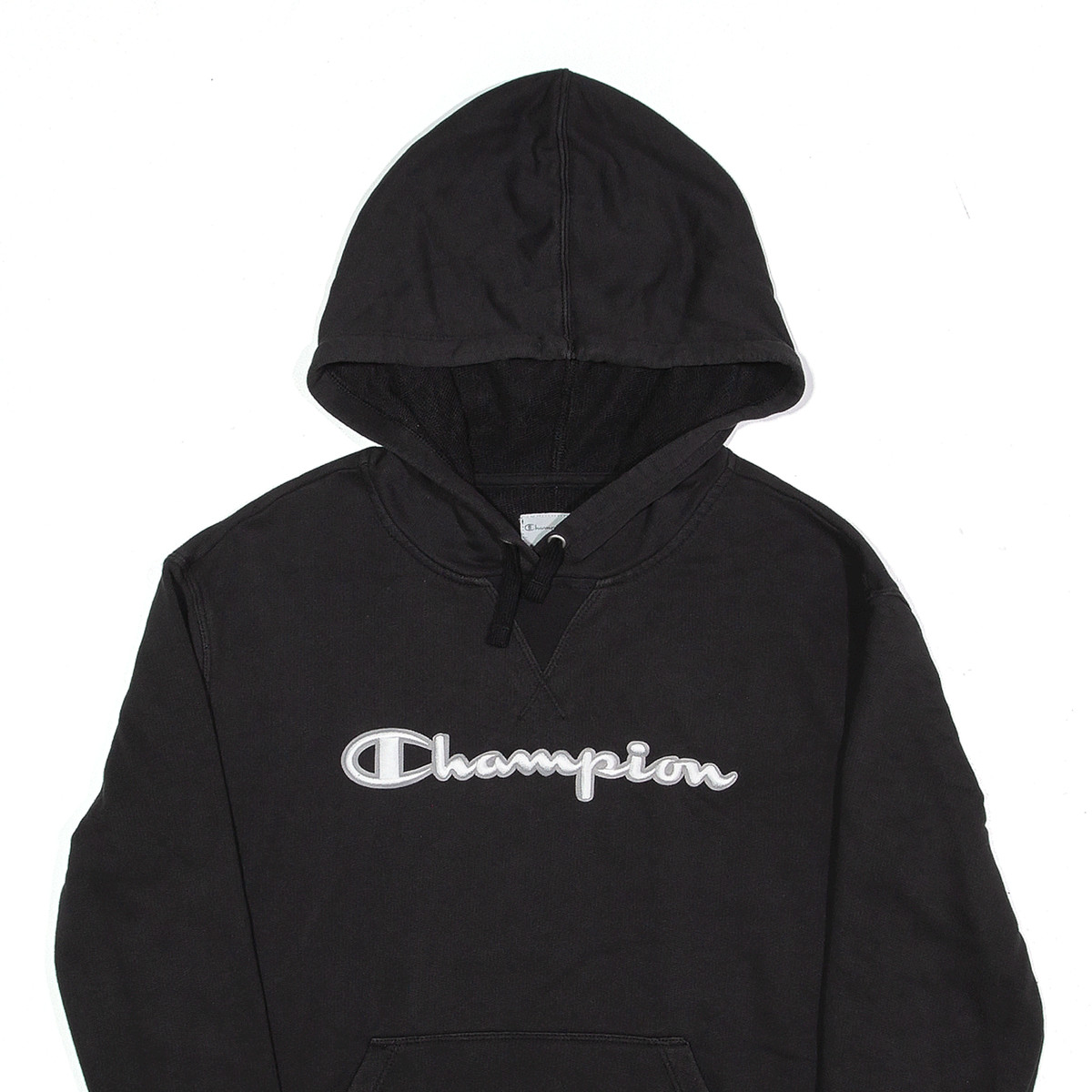 champion mens black hoodie