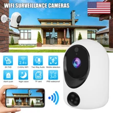 2K Wifi Camera 4MP Wireless PIR Motion Night Vision Camcorder Home Security Cam#