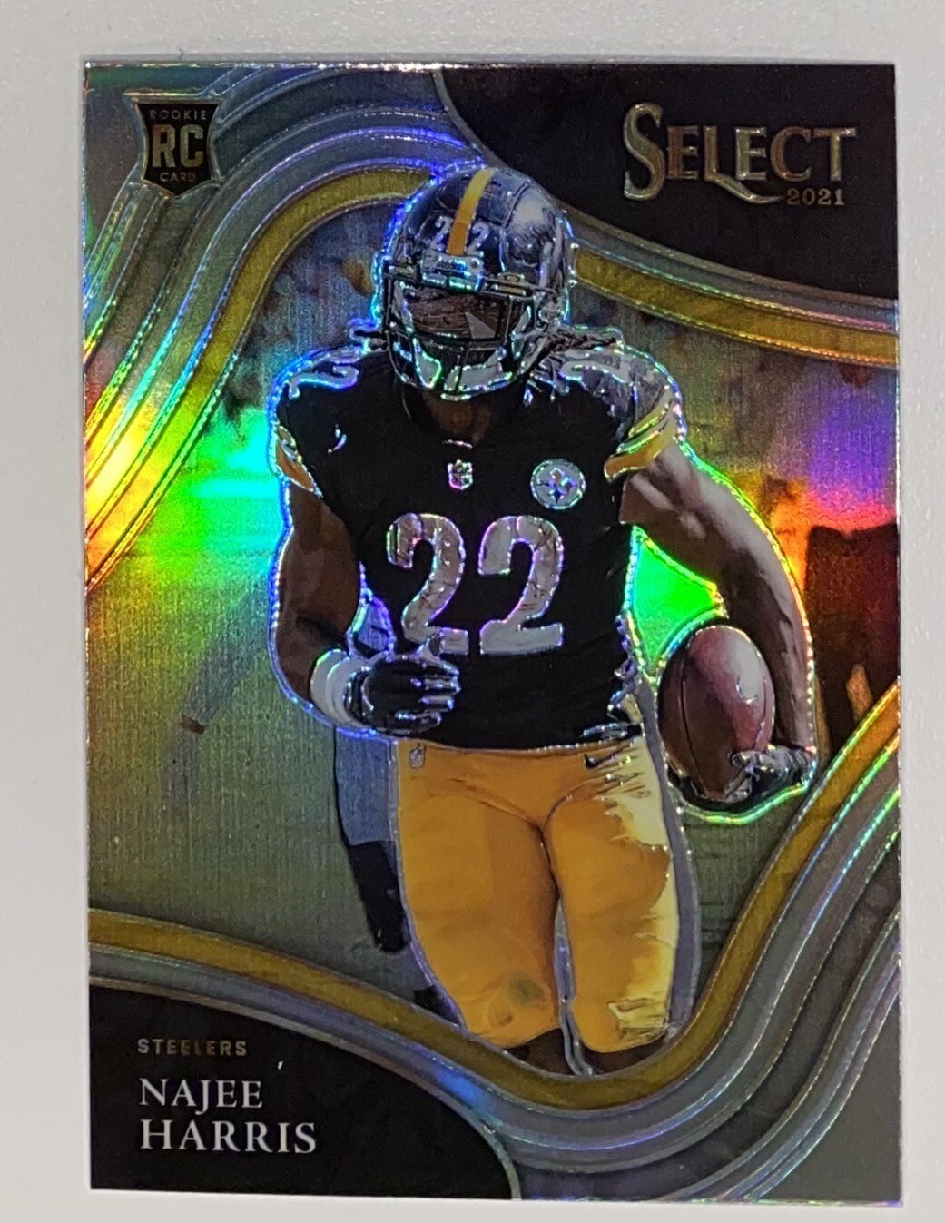 Najee Harris 2021 Select Field Level Silver Prizm Rookie #353 RC MINT