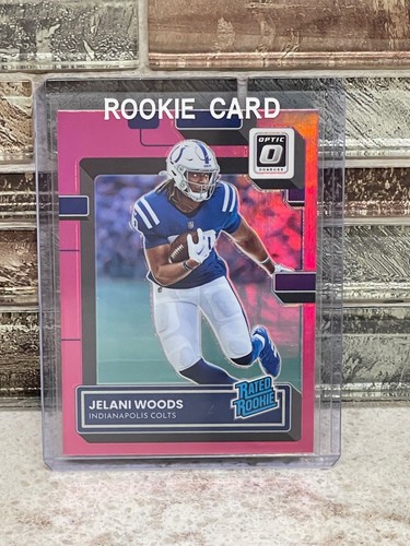 JELANI WOODS ~ 2022 Donruss Optic Rated ROOKIE #287 Pink Holo Prizm PWE - Picture 3 of 3