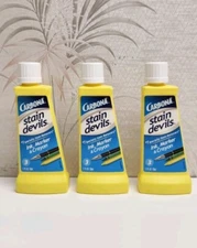 3 Carbona Stain Devils Ink, Marker, Crayon. FAST SHIPPING