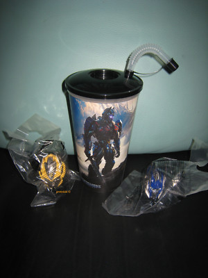 TRANSFORMERS 5  SET  KINO TRINK BECHER XXL CINEMA MOVIE TOPPER Figuren 2 Topper
